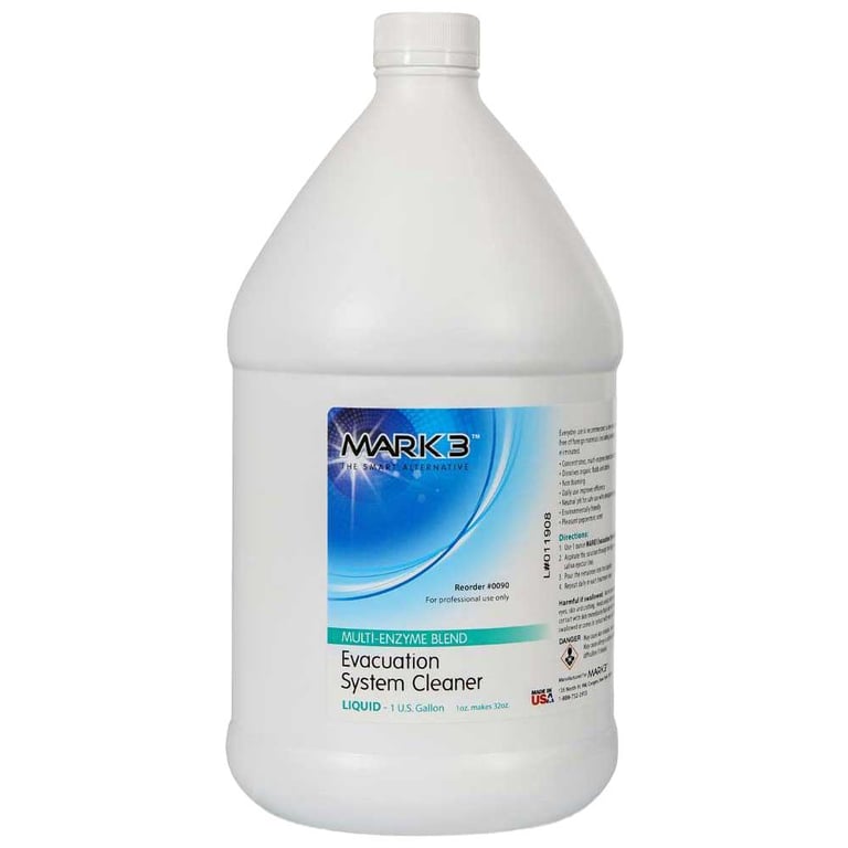 MARK3 Evacuation System Cleaner Liquid - 1 Gallon. Concentrated multi-enzyme blend deodorizes