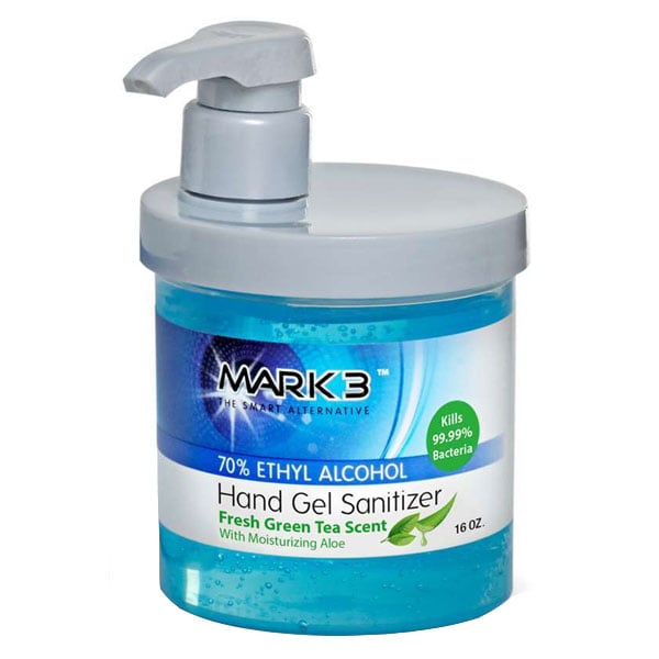 MARK3 Hand Sanitizer Gel With Fresh Green Tea Sce