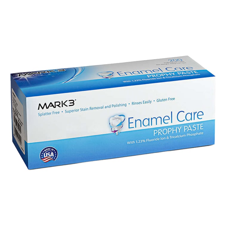 MARK3 1.23% APF Prophy Paste, Coarse Grit, Mint, Box of 200