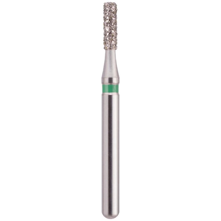 MARK3 Blue Streak FG #836.012 Coarse, Flat End Cylinder Diamond Burs, 5/Pk. Designed for multi-use