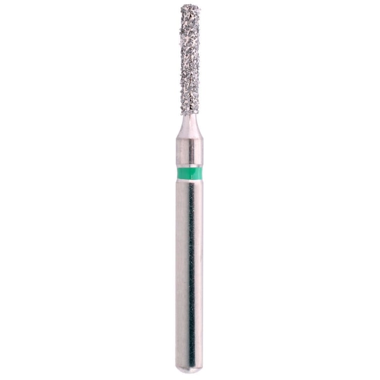 MARK3 Blue Streak FG #837.012 Coarse, Flat End Cylinder Diamond Burs, 5/Pk. Designed for multi-use
