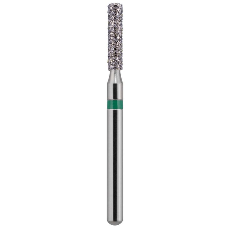 MARK3 Blue Streak FG #837.014 Coarse, Flat End Cylinder Diamond Burs, 5/Pk. Designed for multi-use