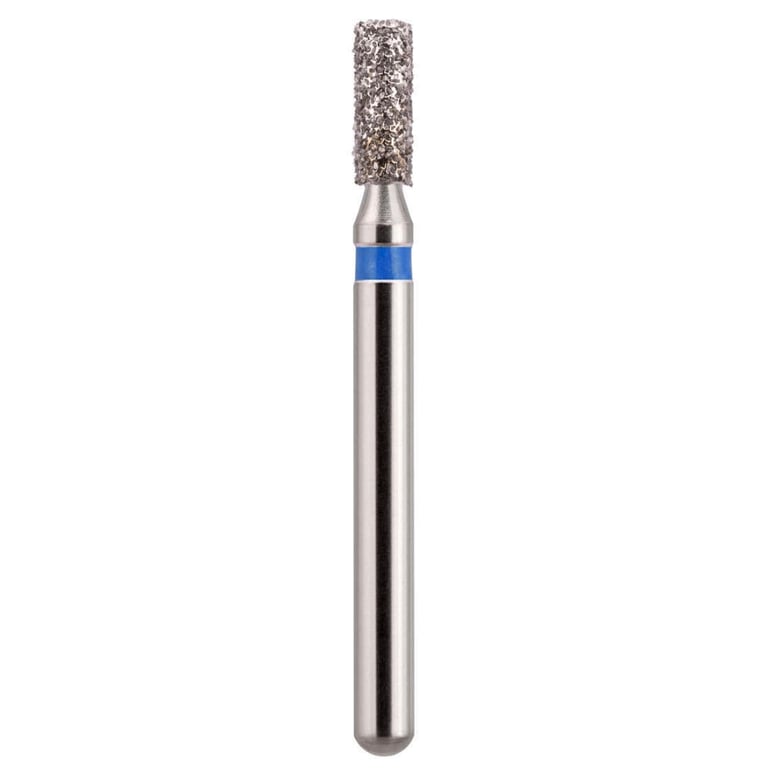 MARK3 Blue Streak FG #837.016 Medium, Flat End Cylinder Diamond Burs, 5/Pk. Designed for multi-use