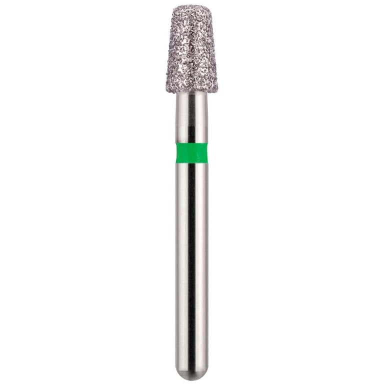 MARK3 Blue Streak FG #845.026 Coarse, Round Edge Taper Short Diamond Bur, 5/Pk. Designed