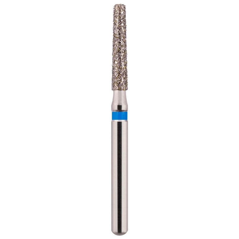 MARK3 Blue Streak FG #846.016 Medium, Round Edge Taper Diamond Bur, 5/Pk. Designed for multi-use