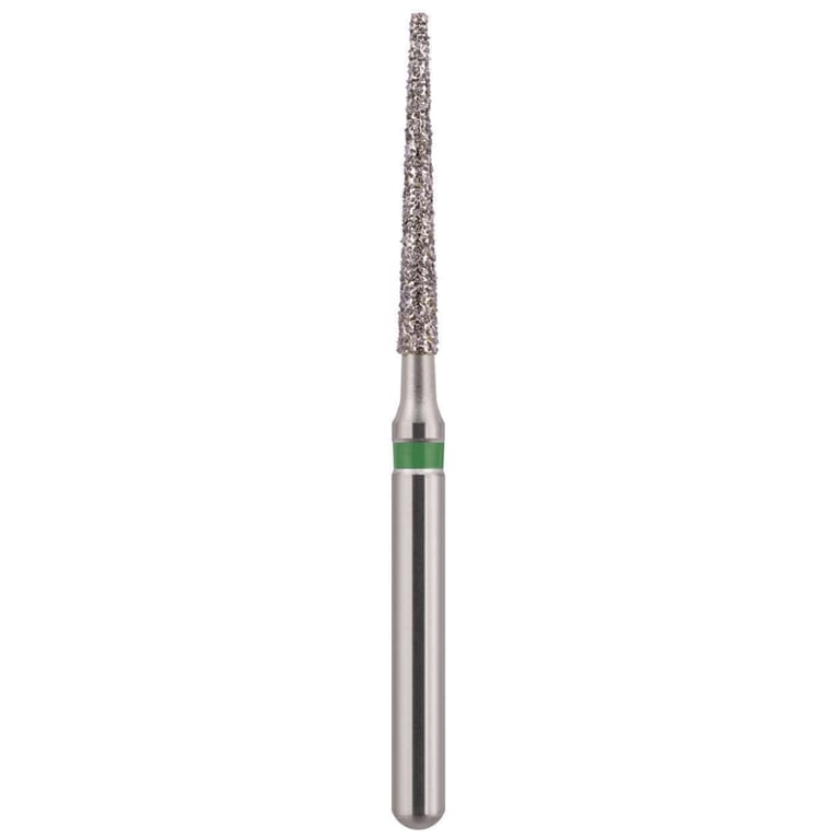 MARK3 Blue Streak FG #847.018 Coarse, Flat End Taper Diamond Burs, 5/Pk. Designed for multi-use