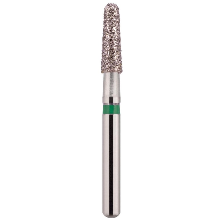 MARK3 Blue Streak FG #850.018 Coarse, Round End Taper Diamond Bur, 5/Pk. Designed for multi-use