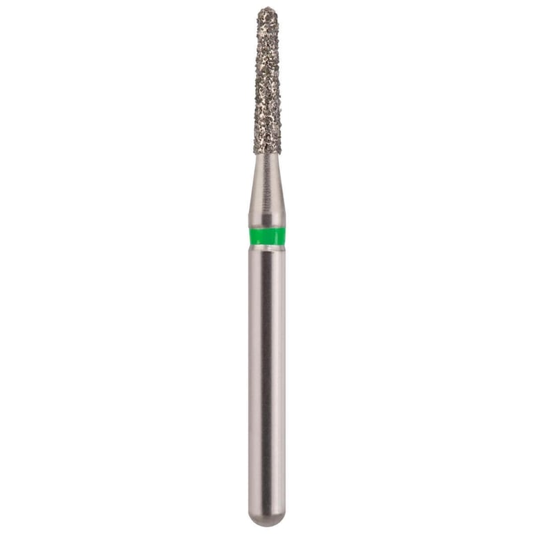 MARK3 Blue Streak FG #855.012 Coarse, Round End Taper Diamond Bur, 5/Pk. Designed for multi-use