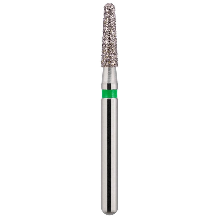 MARK3 Blue Streak FG #855.016 Coarse, Round End Taper Diamond Bur, 5/Pk. Designed for multi-use