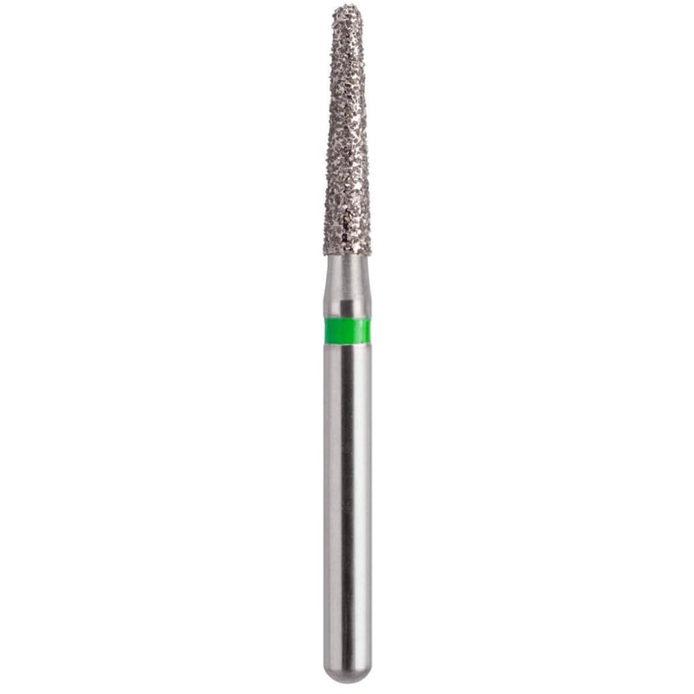 MARK3 Blue Streak FG #856.016 Coarse, Round End Taper Diamond Bur, 5/Pk. Designed for multi-use