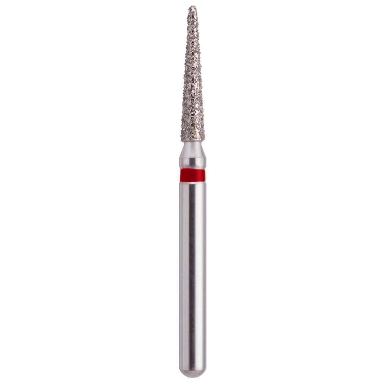 MARK3 Blue Streak FG #859.016 Fine, Pointed Cone Diamond Bur, 5/Pk. Designed for multi-use