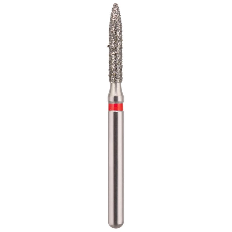MARK3 Blue Streak FG #862.014 Fine, Flame Diamond Burs, 5/Pk. Designed for multi-use and crafted