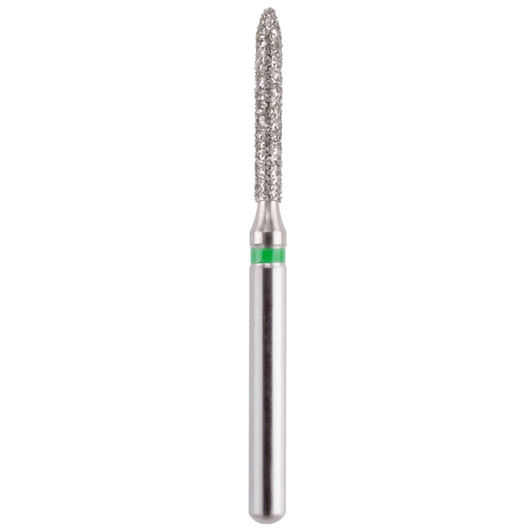 MARK3 Blue Streak FG #878.012 Coarse, Torpedo Diamond Bur, 5/Pk. Designed for multi-use