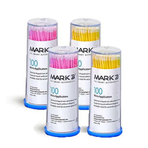 MARK3 Disposable Micro Applicators, Fine, 400/Pk. Non-linting, non absorbent applicators are