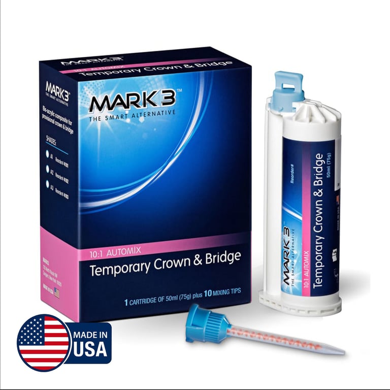 MARK3 Temporary Crown & Bridge Material - A3, 50m
