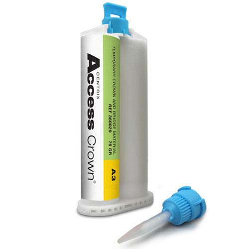 Access Crown A3 Shade, 1:1 Automix Self-Cure Temporary Crown and Bridge Material Kit: 1 - 76 Gm