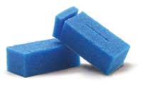 LubeCube Instrument Cleaner and Lubricator. Peel off the adhesive back, stick it to a surface