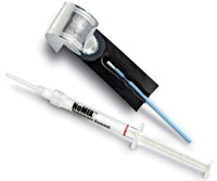 NoMIX Temporary Cement Starter Kit. Kit contains: 6 - 1 mL prefilled syringes and 24 - 0.5 gram