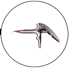S Class Centrix stainless steel dispenser gun type syringe