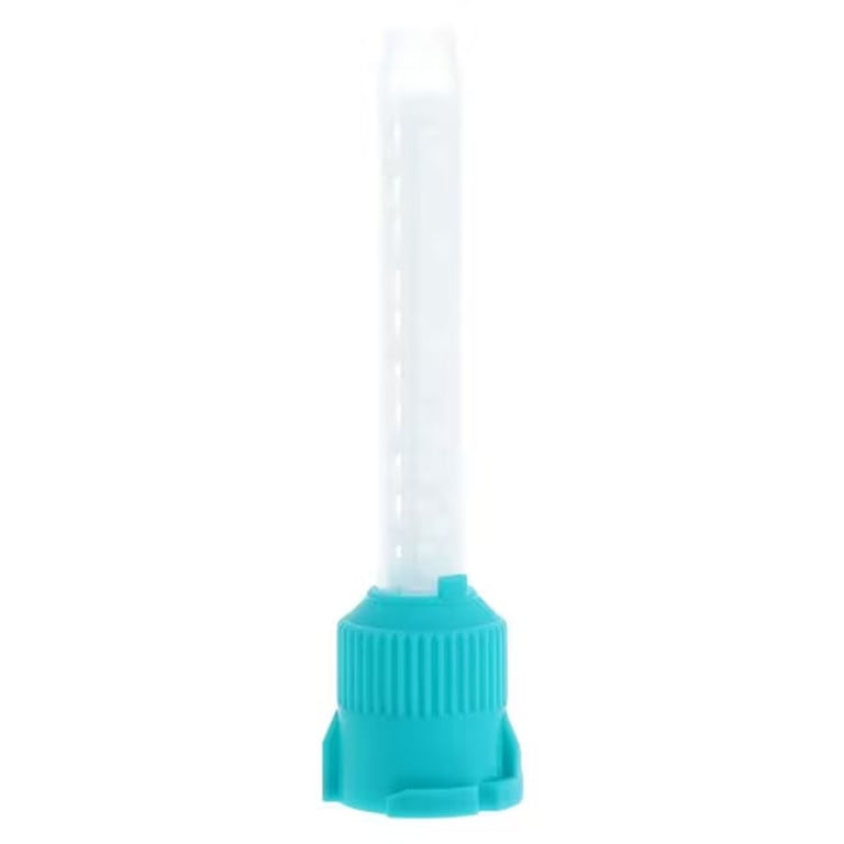 SuperMixer 1:1 High Performance Mixing Nozzle, Teal, 24/Pkg. Designed for 1:1 cartridge systems