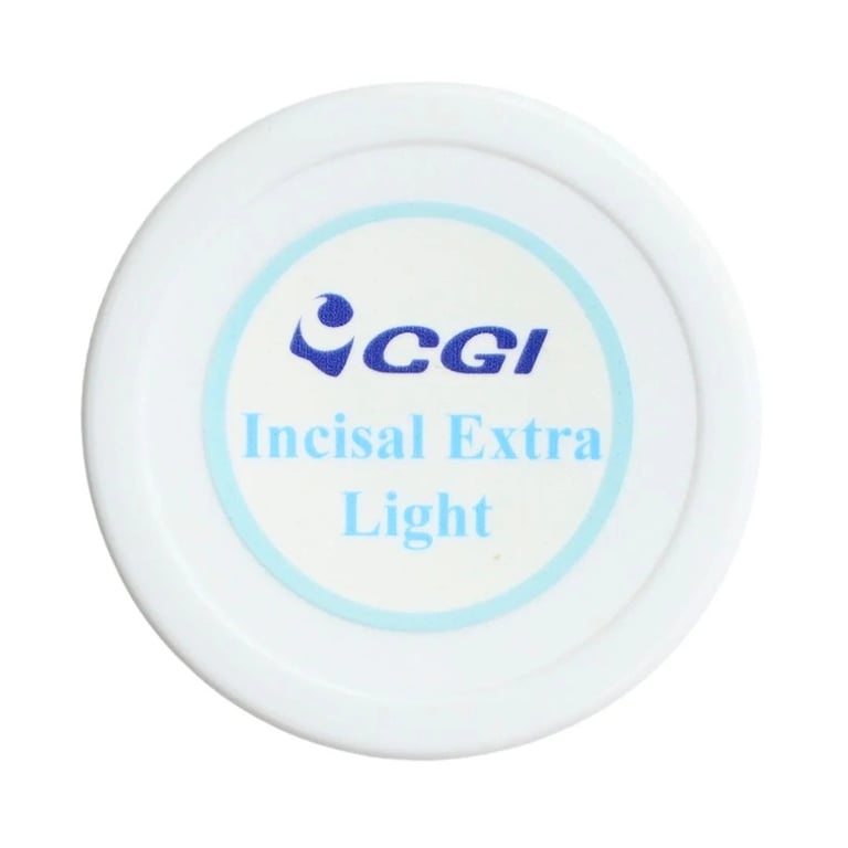 CGI PFM Incisal Porcelain, Shade Extra Light, 30g Jar, 1/Pk. Features enhanced translucency