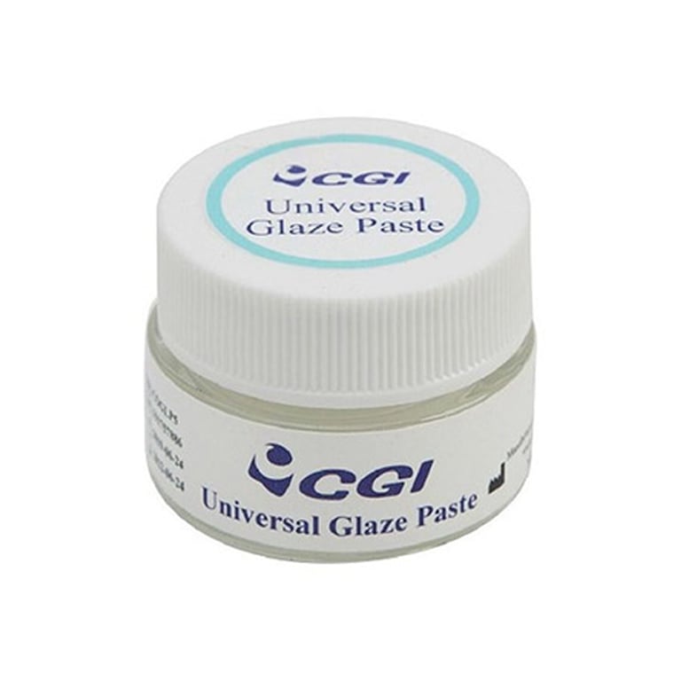 CGI Universal Glaze Paste, 5g Jar. Used in glazing all types of dental ceramic restorative