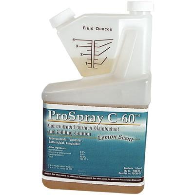 ProSpray C-60 32 oz. Meter Dose Bottle (makes 8 gallons). Concentrated, Non-Staining, Phenolic