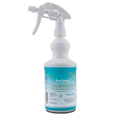 ProSpray Disinfectant / Cleaner, 24 oz. Trigger Spray Bottle. EPA registered intermediate-level
