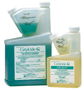 Cetylcide-G High Level Disinfectant/Sterilant Concentrate and Diluent. Dilutes to 3.2%
