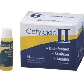 Cetylcide II Concentrate Refill 15 mL 6/Bx. Hard Surface Disinfectant Concentrate. Kills 140+