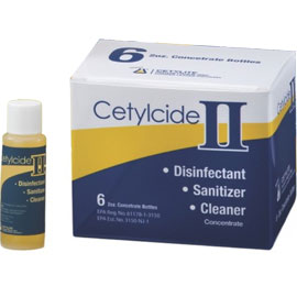 Cetylcide II Concentrate Refill 15 mL 6/Bx. Hard Surface Disinfectant Concentrate. Kills 140+
