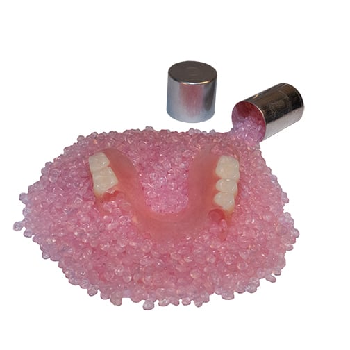 CFS 25mm Small Cartridge - Regular Pink, 5/Pk. Injection-type thermoplastic denture base resin