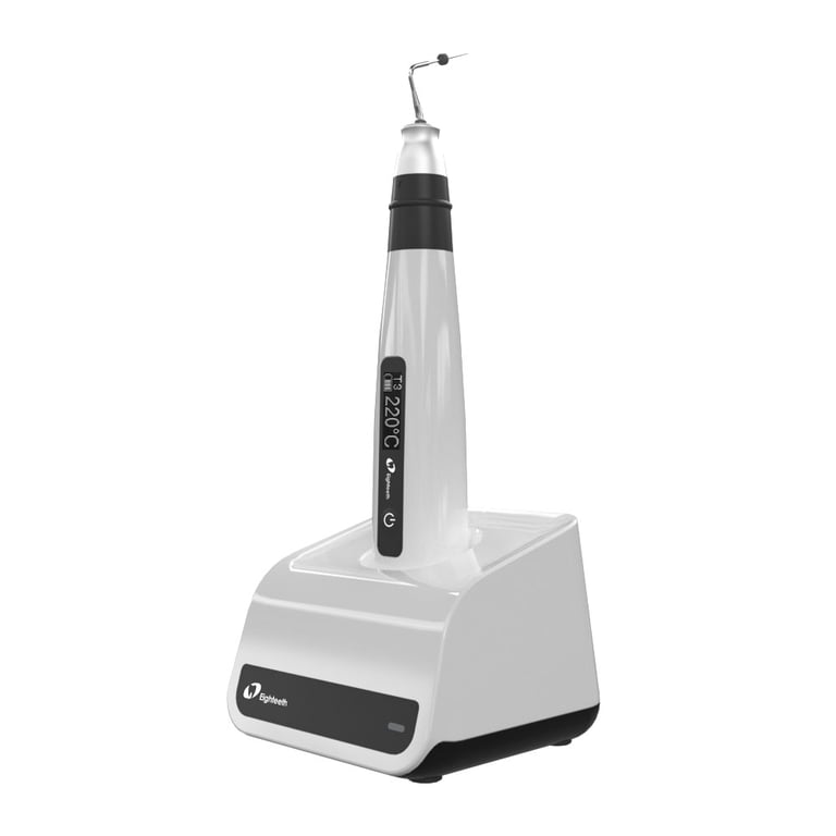 Eighteeth Fast-Pack Pro Obturation Pack Handpiece Kit. Includes: 1 x handpiece with 1 x small