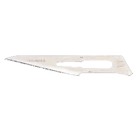 Cincinnati Surgical #11 Non-Sterile Carbon Steel Surgical Scalpel Blade, Box of 10 blades