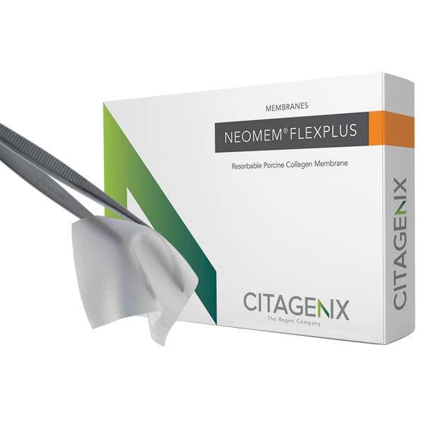 Neomem FlexPlus 30x40mm Resorbable Barrier Membrane 1/Pk. Single layer