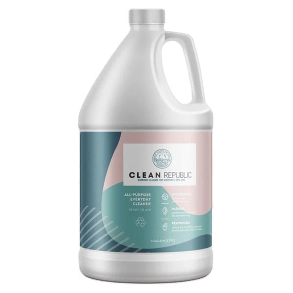 Clean Republic All-Purpose Everyday Cleaner with Hypochlorous Acid, 1 Gallon Bottle. Makes 10