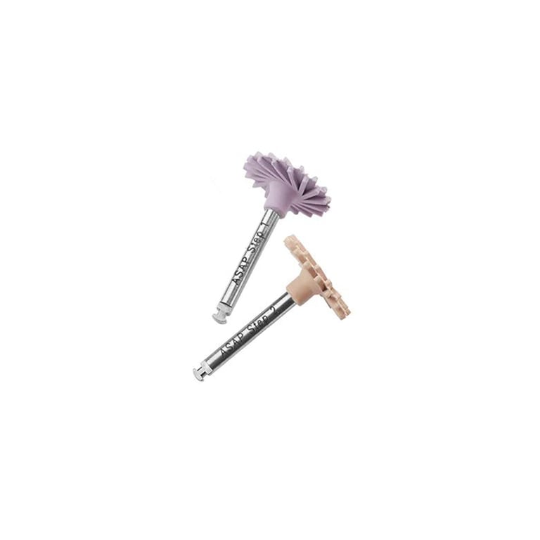 A.S.A.P. All Surface Access Polishers Pack, Assorted, Large 14 mm, 6/Pk. Includes 3 x pre-polisher