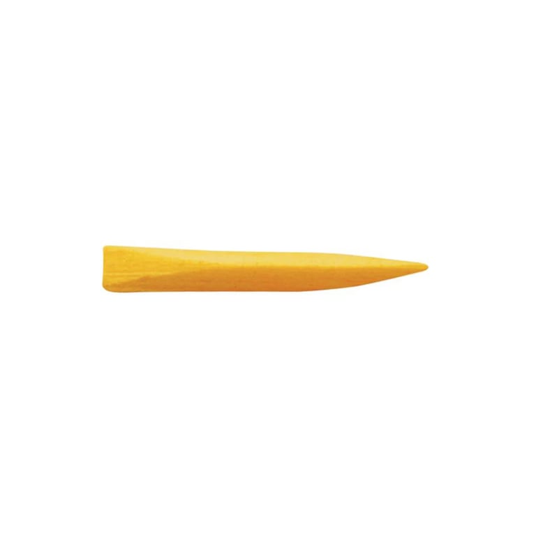 Clinician's Choice Contoured Wood Wedge, Yellow 15 mm, 400/Pk. Features precise anatomical