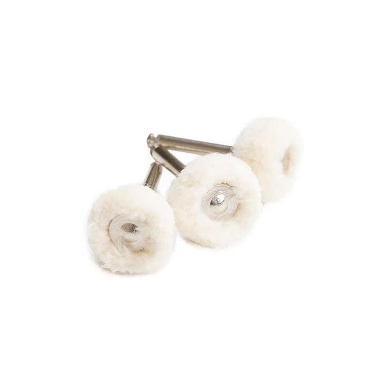 Clinician's Choice Final High Shine Cotton Polishing Wheels, 50/Pk. Made from ultra-soft cotton