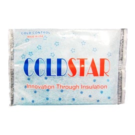 Coldstar Reusable One-side Insulated Versatile Cold/Hot Gel Packs 6"x9" 24/Box. Standard sized