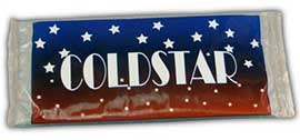 Coldstar Reusable Non-insulated Versatile Hot/Cold Gel Pack 4.5"x10.5" 24/Box. Throat/Perineal