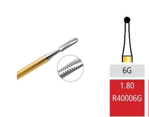 Alpen/Speedster FG #6G Round Carbide Bur, package of 10