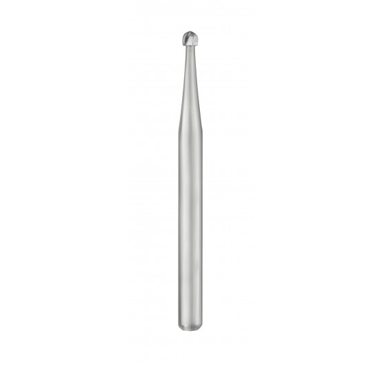 Alpen FG #1 SL (Surgical Length) Round Carbide Bur, Package of 10