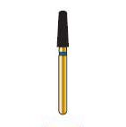 Alpen FG #855.025 Supercoarse Grit, Round End Taper Diamond Bur. Package of 5 Burs