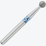 Alpen FG #801.021 Coarse Grit, Round Diamond Bur. Package of 5 Burs
