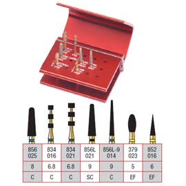 Alpen R1004PV Porcelain Veneer Kit. Set Designed to Simplify the Creation of Precise Esthetic