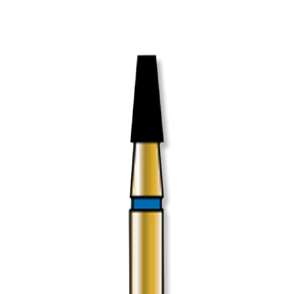 Alpen FG #845.016 Coarse Grit, Modified End Taper. Package of 5 Burs