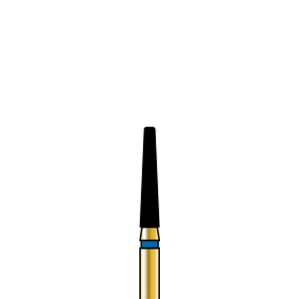 Alpen FG #847.016 Coarse Grit, Modified End Taper Diamond Bur. Package of 5 Burs