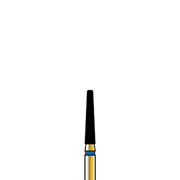 Alpen FG #847.016 Fine Grit, Modified End Taper Diamond Bur. Package of 5 Burs