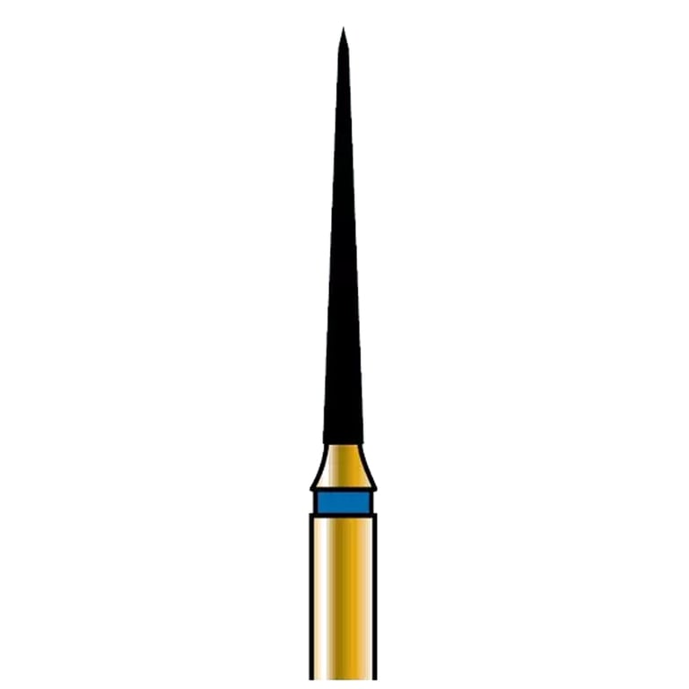 Alpen FG #859.010 Fine Grit, Flame Shaped Diamond Bur. Package of 50 Burs